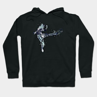 Boy Soccer Player Volley Shot Hoodie